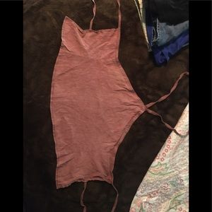 COPY - IXCHEL halter wrap top silk small rare